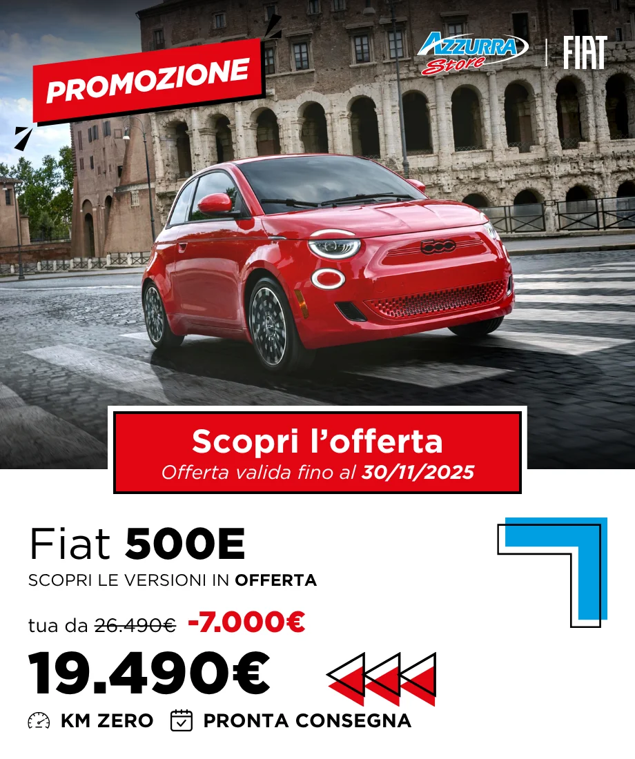 Fiat 500E - Promozione