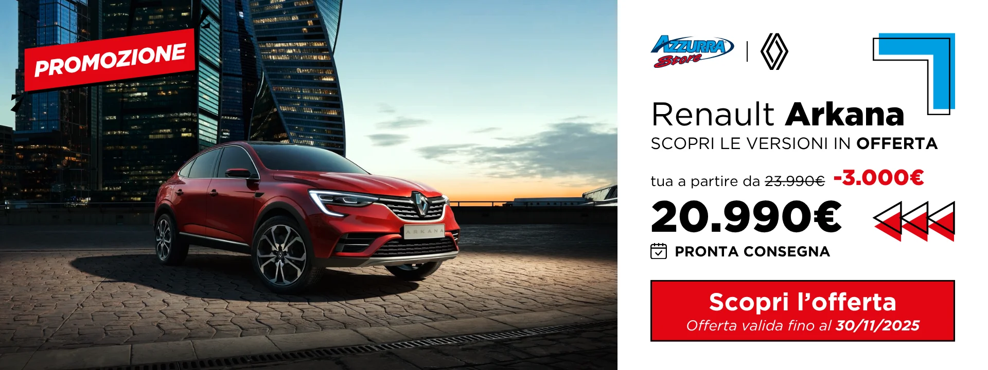 Renault Arkana - Promozione