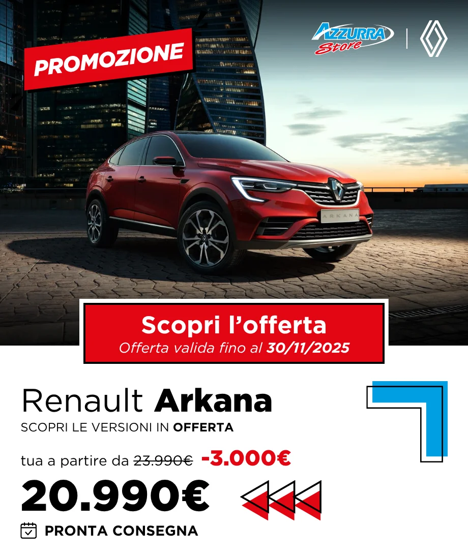 Renault Arkana - Promozione
