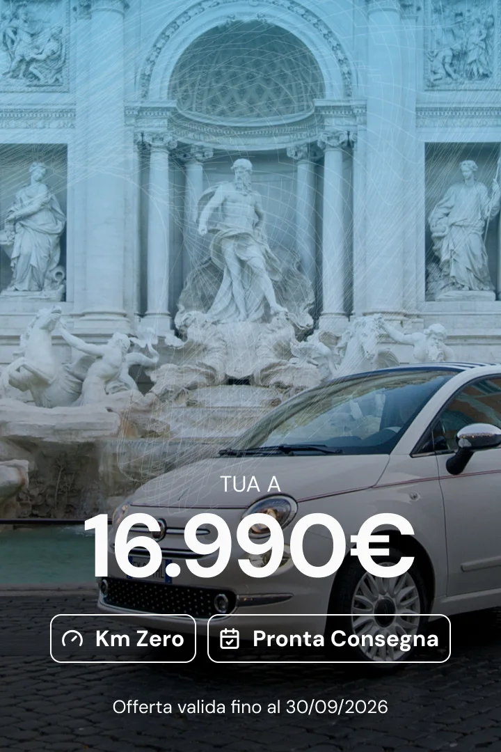 Fiat 500 Dolcevita km zero GPL Piemonte
