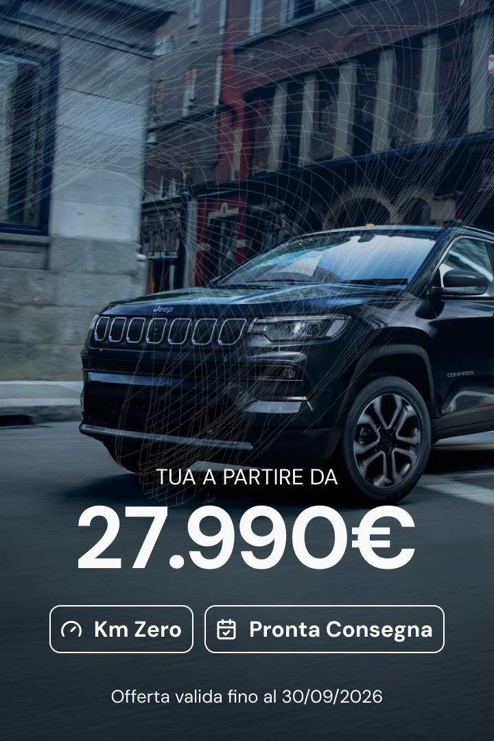Jeep Compass Night Eagle km zero Piemonte