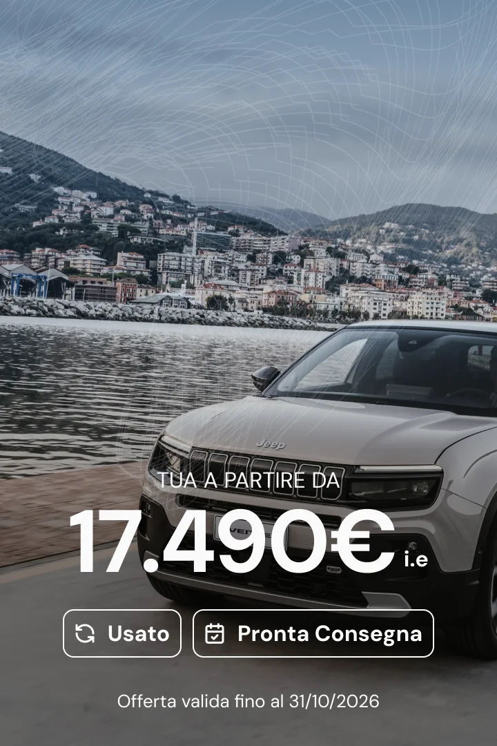 Jeep Avenger Altitude aziendale Piemonte